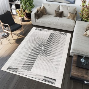 Koberec  6344A CREAM / L.GRAY GRACE  - Moderný koberec