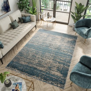 Koberec  H171A DARK TURQUOIS SPRING  - Moderný koberec