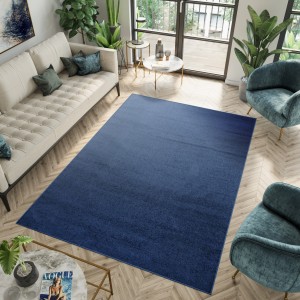 Koberec  P113A DARK BLUE SPRING  - Moderný koberec
