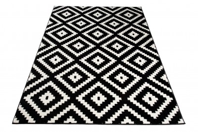 Килим  L885A BLACK MAROKO O0X  - Сучасний килим