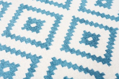 Килим  L885A WHITE MAROKO O0X  - Сучасний килим