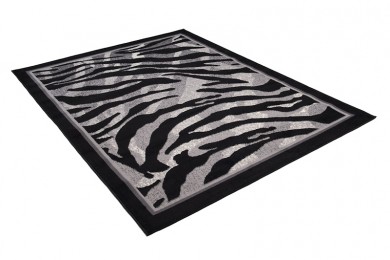 Szőnyeg  6601C BLACK CHEAP PP CRM  - Modern szőnyeg
