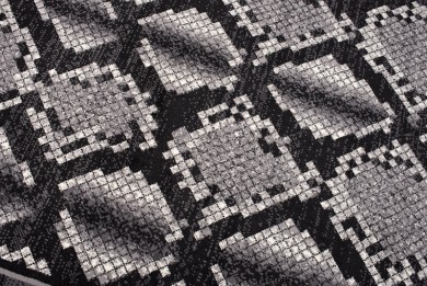 Koberec  K873B BLACK CHEAP PP CRM  - Moderný koberec
