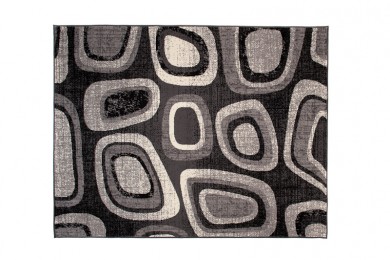 Koberec  D314B GRAY CHEAP PP CRM  - Moderný koberec