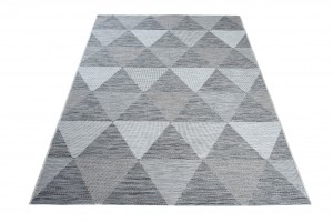 Koberec  21132 Ivory Silver/Grey DY. TERAZZA  - Šnúrkový koberec