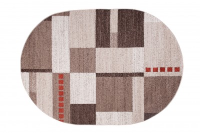 Koberec  H064B BEIGE SARI OV BRH  - Moderný koberec