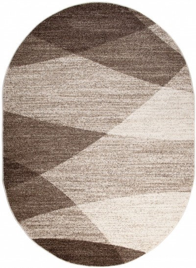 Moderný koberec K195B BEIGE SARI OV 3UX