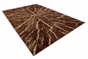 Koberec  Q710B BROWN LUXURY PP BGX  - Moderný koberec