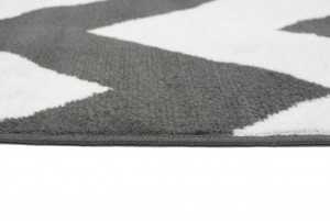 Килим  C437A DARK GRAY/WHITE BALI PP  - Сучасний килим