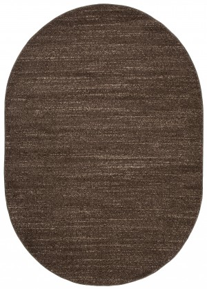 Moderný koberec T006A DARK BROWN SARI OV 3UX
