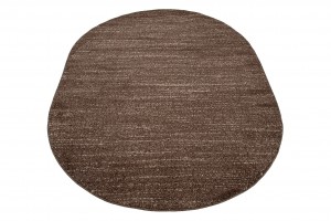 Koberec  T006A DARK BROWN SARI OV 3UX  - Moderný koberec