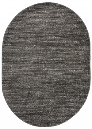 Moderný koberec T006A BLACK SARI OV B1X