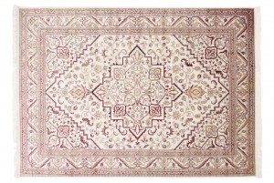 Koberec  Isphahan 84412/56 Ivory/Red  - Tradičný koberec