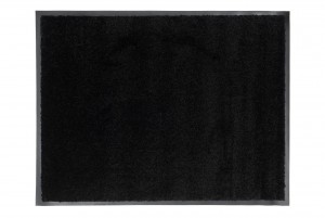 Wycieraczka materiałowa Memphis 78 CM - border 1,5 cm czarny