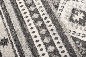 Килим  Z552A BLACK ETHNO B1X  - Сучасний килим