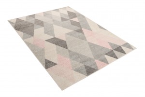 Koberec  C946B GRAY/ROSE LAZUR  - Moderný koberec