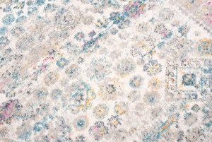Koberec  D253A AGREY/MAVI LAZUR  - Moderný koberec