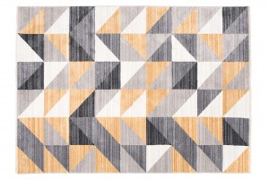 Килим  3332A GOLD / L.GRAY MYSTIC  - Сучасний килим