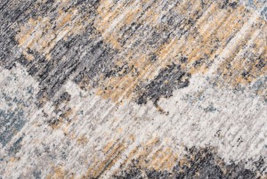 Килим  3252A L.GRAY / GOLD MYSTIC  - Сучасний килим