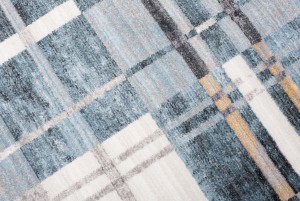 Килим  3545B D.BLUE / L.BLUE MYSTIC  - Сучасний килим