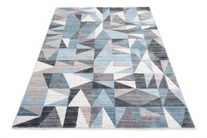 Koberec  3913A D.BLUE / D.GRAY MYSTIC  - Moderný koberec