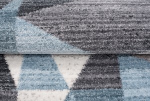 Teppich  3913A D.BLUE / D.GRAY MYSTIC  - Moderner Teppich