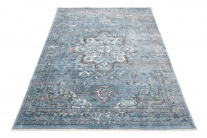 Koberec  3087A D.GRAY / D.BLUE MYSTIC  - Moderný koberec