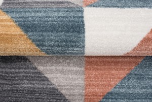 Килим  3332A D.BLUE / GOLD MYSTIC  - Сучасний килим