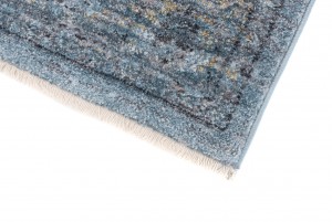 Килим  3087A D.GRAY / D.BLUE MYSTIC  - Сучасний килим