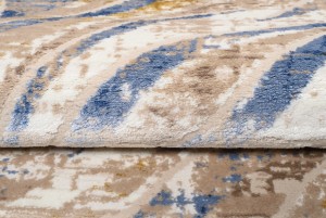 Koberec  G525M WHITE/DARK BLUE ASTHANE  - Moderný koberec
