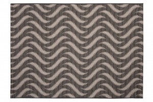 Koberec  20586 Black / Silver  - Šnúrkový koberec